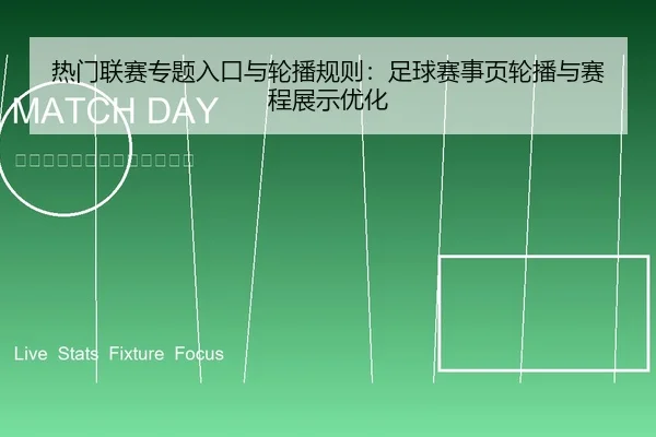 热门联赛专题入口与轮播规则：足球赛事页轮播与赛程展示优化 | leyu